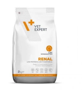 VetExpert -dieta veterinara pentru sprijinul functiei renale la pisici adulte, 2kg