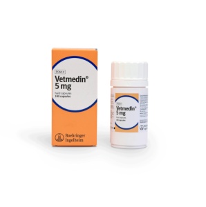 Vetmedin 5mg - Suport cardiac avansat pentru caini cu insuficienta cardiaca congestiva 100 Capsule