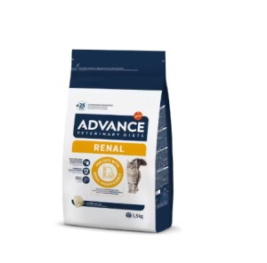 Advance Veterinary Diets Cat Renal – Hrana uscata cu porc si pui pentru insuficienta renala
