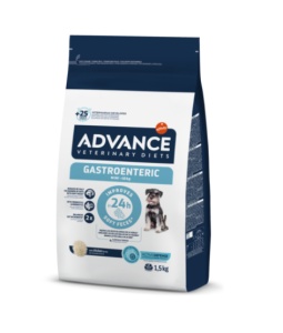 Advance Veterinary Diets Dog Gastroenteric Mini – Hrana uscata dietetica cu soia pentru afectiuni digestive si pancreatice pentru caini de talie mica - Img 1