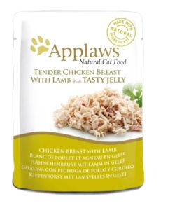 Applaws Cat Adult – Piept de Pui si Miel in Aspic, hrana umeda complementara, 70g