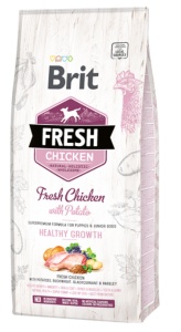 Brit Fresh – Hrana uscata pentru caini juniori cu pui si cartofi - Img 2