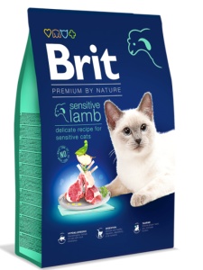 Brit Premium by Nature Cat Sensitive Lamb - Hrana uscata hipoalergenica cu miel pentru pisici adulte sterilizate - Img 3
