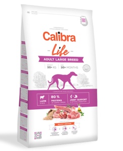 Calibra Dog Life Adult Large Breed Lamb - Hrana uscata cu miel pentru caini adulti de talie mare
