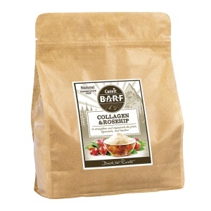 Canvit Barf Collagen & Rosehip – hrană complementară pentru câini pentru susținerea articulațiilor, ligamentelor și tendoanelor, 800 g
