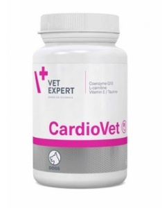 CardioVet – Supliment pentru sustinerea functiei cardiace la caini si pisici, 90 comprimate