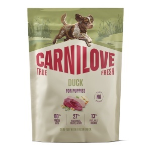 Carnilove True Fresh Dog Dry Duck Puppies - Hrana uscata pentru catei, cu rata - Img 3