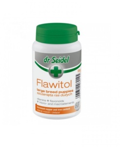 Flawitol Puppy Large Breed – Complex vitaminic pentru caini juniori de talie mare