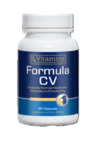 FORMULA CV - Supliment pentru sustinerea sanatatii cardiace la caini si pisici, 90 capsule