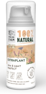Fresh Farm Extraplant Skin&Coat Protect - Supliment fitonutritional pentru sanatatea pielii si a blanii la caini si pisici, 100ml
