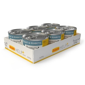 Josera Help Weight & Diabetic Cat – Hrana umeda completa potrivita pentru pisici adulte cu diabet zaharat, 6x200 g