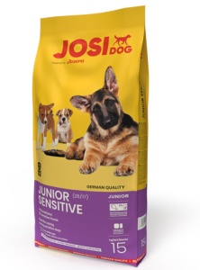JosiDog Junior Sensitive - Hrana uscata fără gluten pentru caini tineri sensibili, 15kg