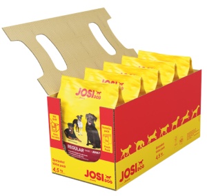 JosiDog Regular - Hrana uscata pentru caini adulti, 5 Pachete x 900g
