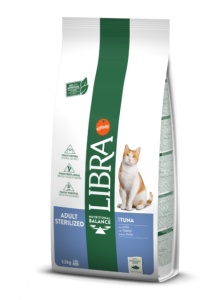 Libra Cat Adult Sterilizat –Hrana uscata cu ton pentru pisici adulte sterilizate, 12 kg