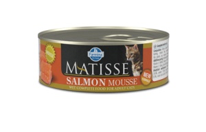 Matisse Mousse cu Somon, 85 g – Hrana umeda completa pentru pisici adulte