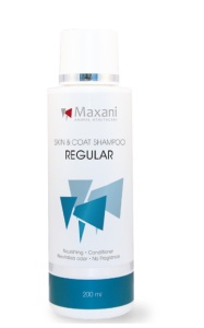 Maxani Sampon Regular pentru piele si blana - Sampon dermatologic delicat pentru uz zilnic, 200 ml
