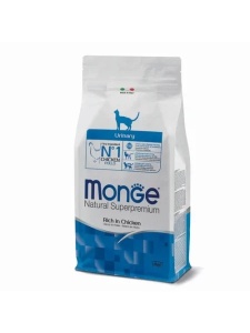 Monge Super Premium Urinary 1.5kg - hrana completa uscata pentru pisicile adulte care sufera de calculi renali de tip struvit