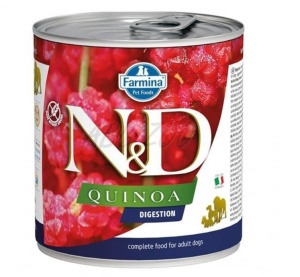 N&D Quinoa Digestion – Hrana umeda cu miel pentru caini, 285g - Img 1