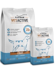 Platinum VETACTIVE Dog Light - hrana uscata completa pentru controlul greutatii