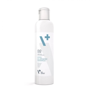 Sampon Hipoalergenic VetExpert – Sampon dermatocosmetic pentru caini si pisici cu piele sensibila, 250 ml