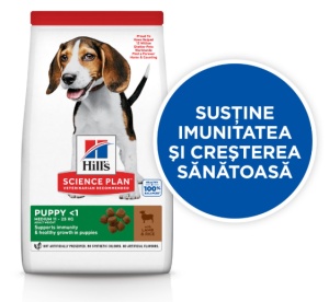 SP CANINE PUPPY MED L&R - Hrana uscata cu miel pentru catei de talie medie in crestere - Img 3