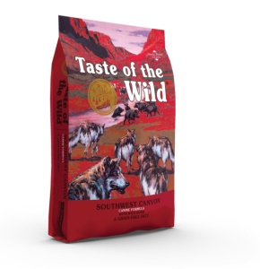 Taste of the Wild Southwest Canyon Dog - Hrana uscata Super Premium cu mistret pentru caini de toate taliile si varstele