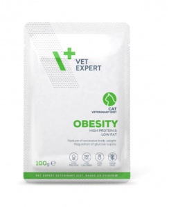 VetExpert - Dieta Veterinara Obesity Cat, 100g