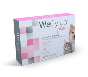 WeCysto Plus - Supliment pentru sanatatea urinara a cainilor si pisicilor, 30 Comprimate