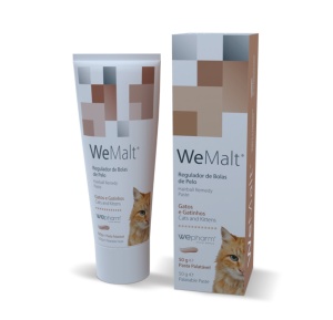 WeMalt Pasta - Supliment pentru prevenirea si eliminarea ghemotoacelor de par la pisici, 50g