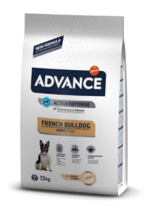 Advance French Bulldog Adult – Hrana uscata cu pui pentru caini rasa French Bulldog 7.5 kg