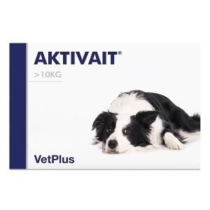 Aktivait Medium & Large Breed - Supliment prentru sustinerea functiei cognitive pentru caini de talie medie si mare, 60 capsule