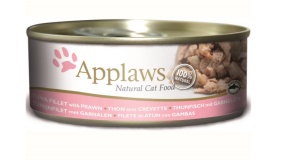 Applaws Pisica Adult – File Ton si Creveti, hrana umeda completa, 70g - Img 2