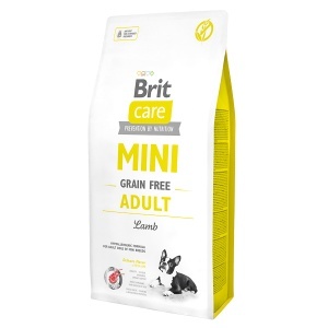 Brit Care Mini GF Adult Lamb – Hrana uscata fara cereale cu miel pentru caini de talie mica