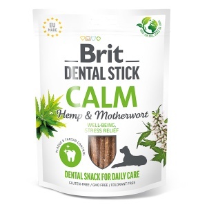 Brit Dental Stick Calm cu Canepa si talpa gastei 7 Buc