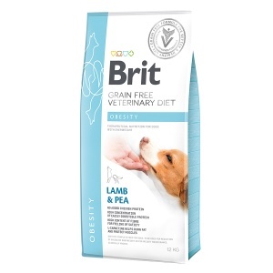 Brit Grain Free Veterinary Diets Dog Obesity – Hrana uscata dietetica cu miel pentru controlul greutatii - Img 1