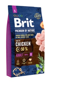 Brit Premium by Nature Adult S - Hrana uscata pentru caini adulti de talie mica cu pui - Img 3