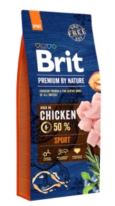 Brit Premium by Nature Sport - Hrana uscata completa cu formula pe baza de pui, destinata cainilor foarte activi - Img 2