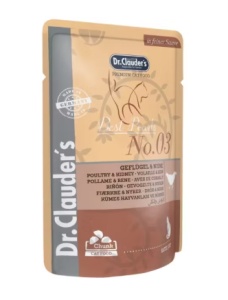 Dr. Clauder's Cat – Hrana umeda completa cu pasare pentru pisici adulte 100g