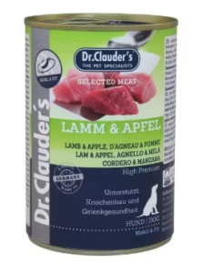Dr. Clauder's Selected Meat – Hrana umeda super premium cu Miel si Mar pentru caini adulti - Img 1