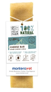Fresh Farm cheese bar treats for dogs Large -Recompensa din branza pentru caini, 90g
