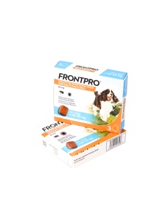 Frontpro 68mg – Antiparazitar extern pentru caini (10-25 kg) , 3 comprimate masticabile - Img 2