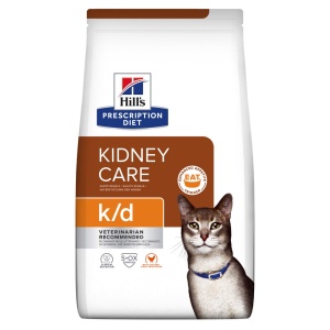 Hill's PD k/d – Hrana cu pui dietetica pentru suport renal