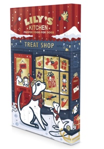 Lily's Kitchen Christmas Advent Calendar for Dogs - Recompense tip biscuiti Breaktime & Bedtime, 68 g