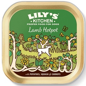 Lily's Kitchen Lamb Hotpot – Hrana umeda cu miel si legume pentru caini adulti, 150 g