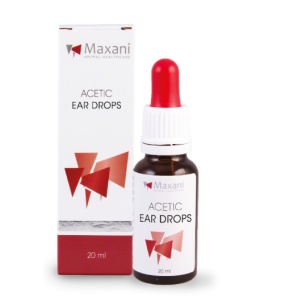Maxani picaturi acetice pentru curatarea urechilor - Picaturi auriculare pentru mentinerea sanatatii urechii externe, 20 ml