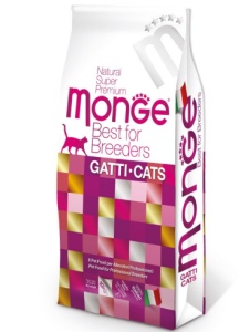 Monge Breeders Sterilised 35/10 cu Pui – hrana uscata completa pentru pisici adulte sterilizate, 10 kg
