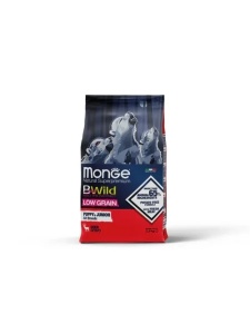 Monge Bwild Low Grain Deer Puppy&Junior 2.5kg - Hrana uscata completa cu caprioara pentru caini juniori
