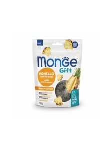 Monge Gift Super Mobility Lamb Pineapple 150gr - Hrana complementara cu miel si ananas destinata cainilor adulti