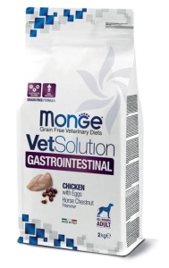 Monge Vetsolution Gastrointestinal Canine Adult 2kg - Hrana dietetica completa pentru caini adulti pentru reducerea malabsorbtiei intestinale