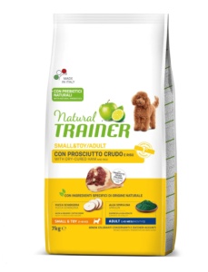 Natural Trainer Sensitive Mini Adult – Hrana uscata cu Prosciutto Crudo pentru caini adulti de talie mica, 7kg